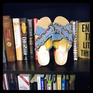 Jeans sandals